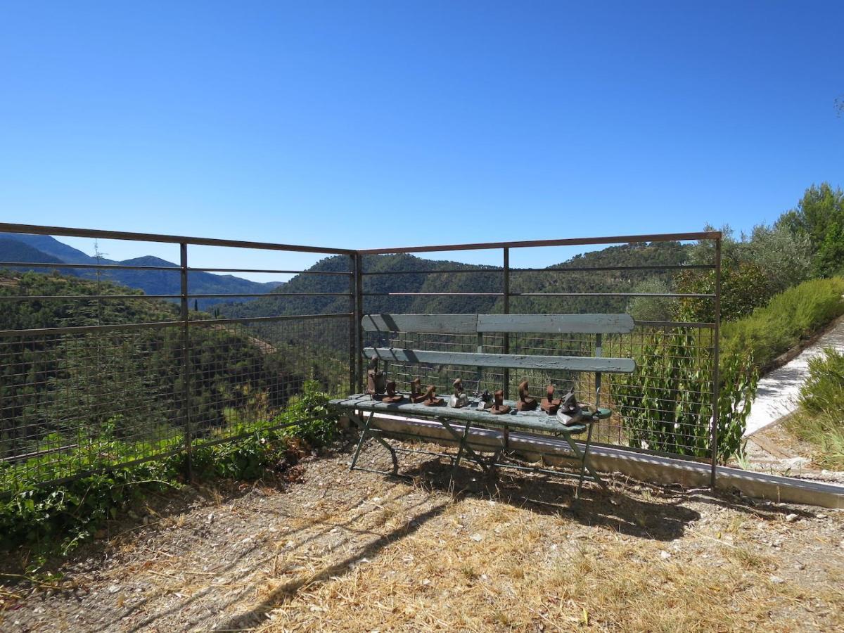 Les Figaires L'Escarene Exterior foto