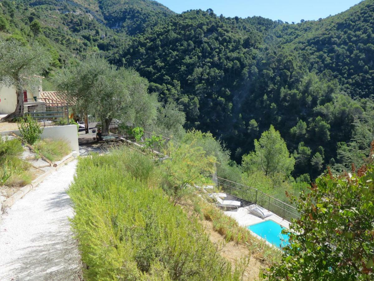 Les Figaires L'Escarene Exterior foto